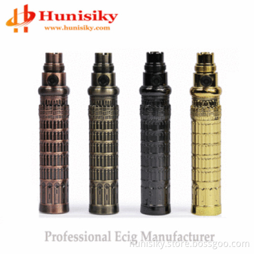 Mechanical E-cig Mod Pisa Battery